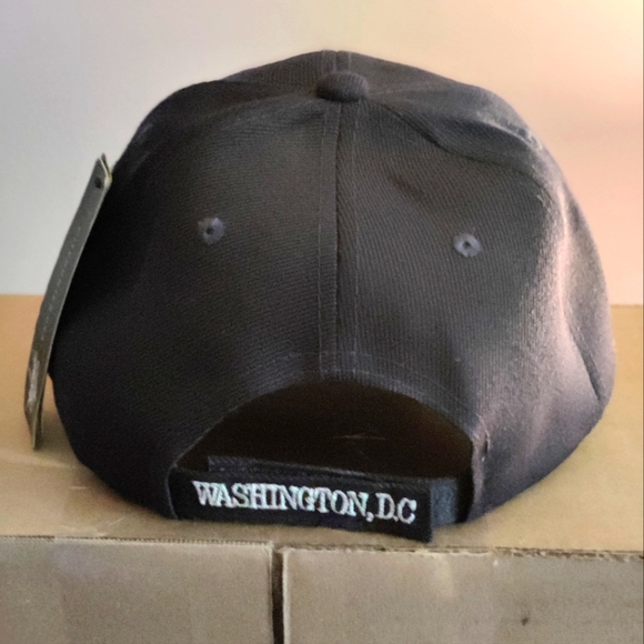 Black Washington D.C. Baseball Hat - Picture 2 of 2